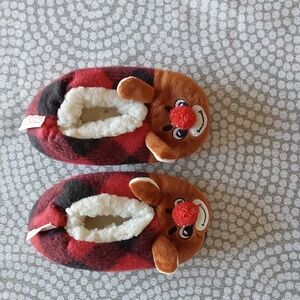 Rudolph the Red Nosed Reindeer Toddler Slippers